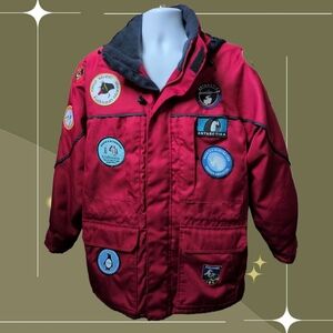 ✨ vintage Antartica, Australia, new Zealand, And Africa Cruise Jacket With Patch